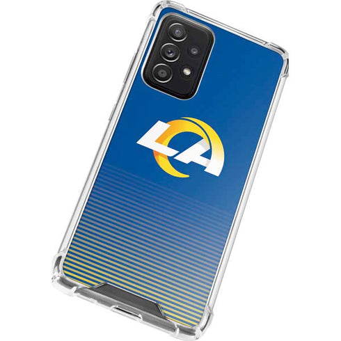 NFL Los Angeles Rams Breakaway Galaxy A52 5G Clear Case